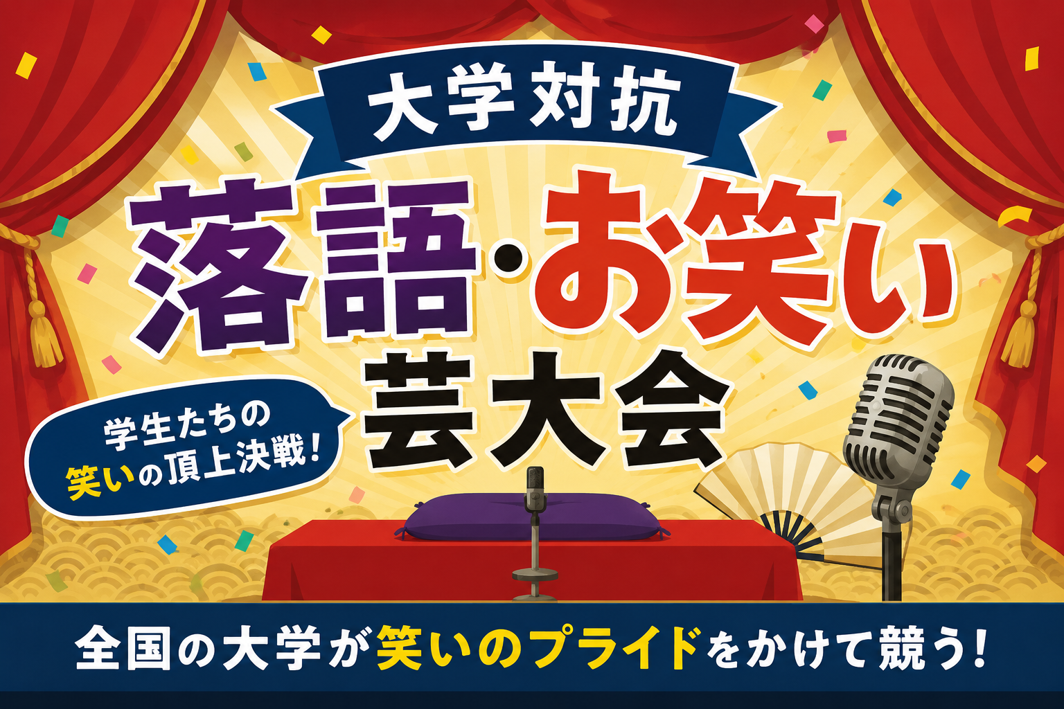 大学対抗落語・お笑い芸大会
